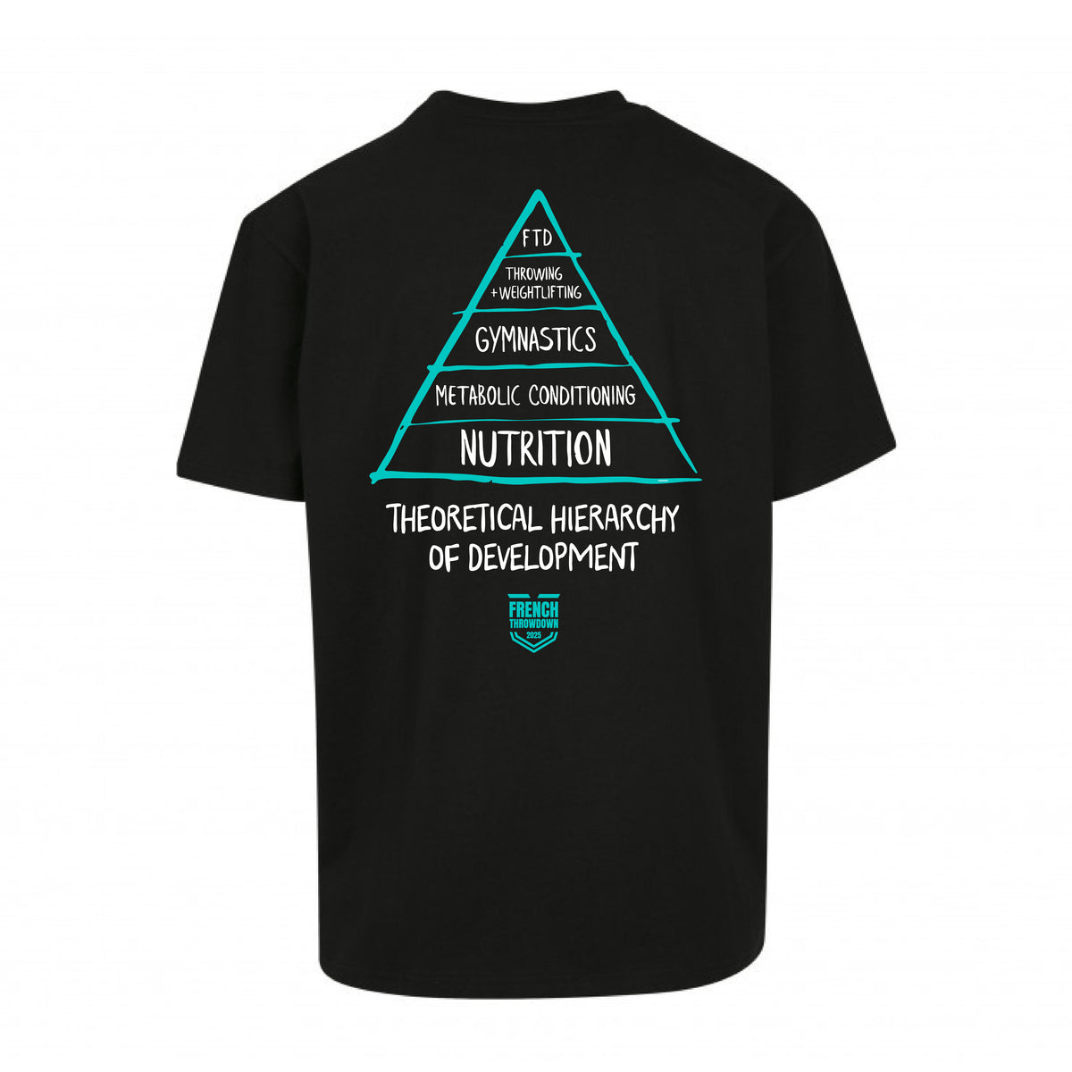 T-shirt Oversize - FTD2025 x CrossFit Fitness Pyramid